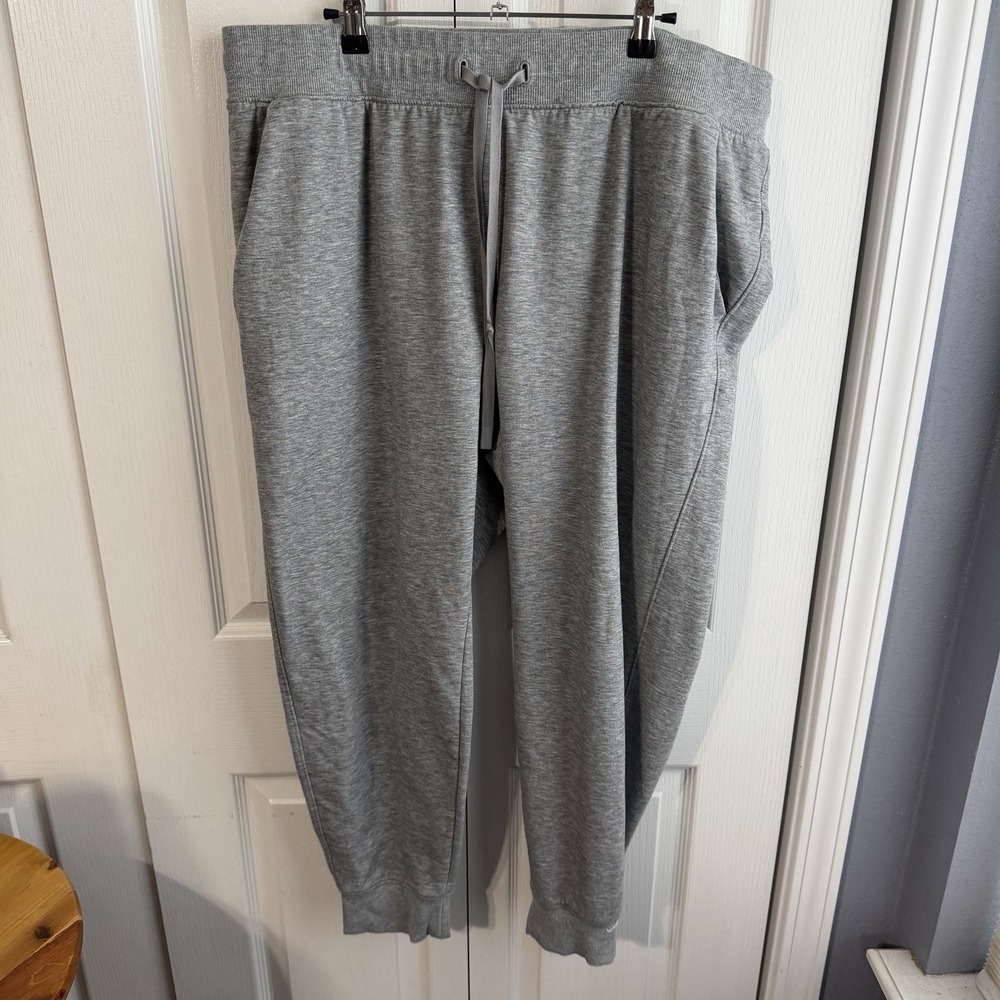 Athletic Works Gray Jogger Sweatpants Women's Size XXL Sporty Gym Hike Travel